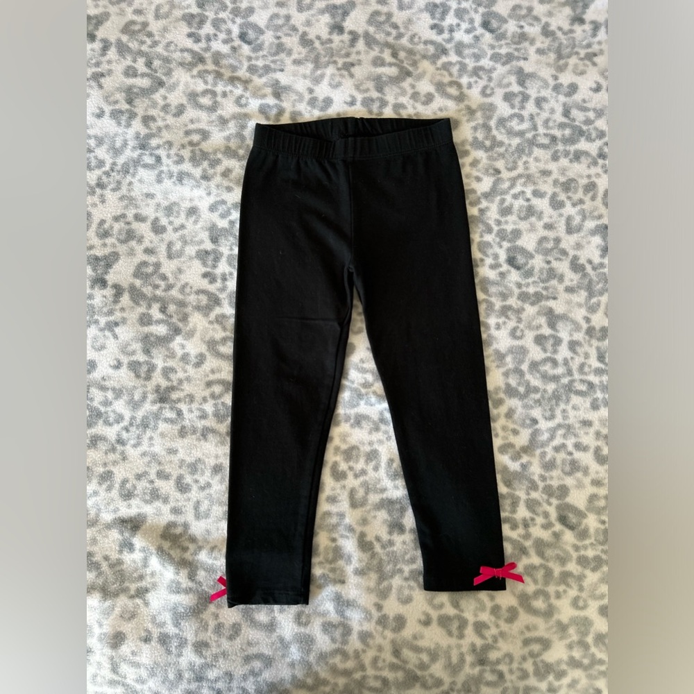 Black Leggings, Size 5